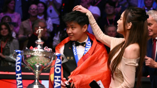Snooker: les Chinois fiers de leur premier champion du monde
