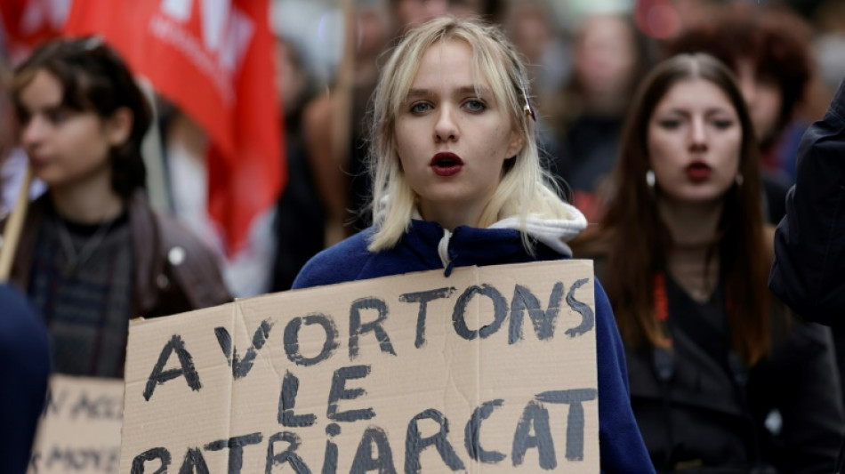 Avortement: manifestations pour d&eacute;fendre un "droit" qui ne resterait pas "acquis"