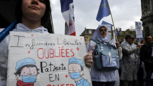 Les infirmi&egrave;res lib&eacute;rales dans la rue pour des augmentations tarifaires