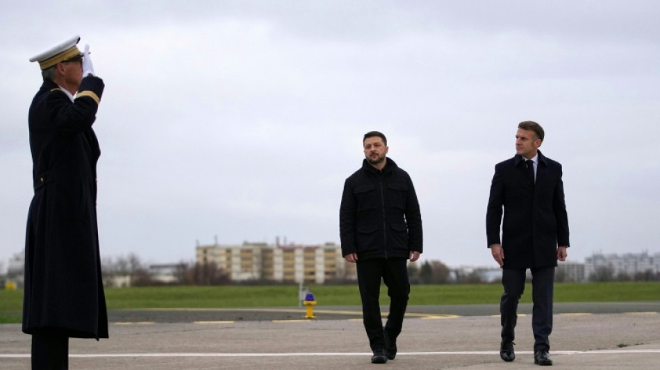 "Historisches" R&uuml;stungsabkommen geplant: Selenskyj zu Besuch in Frankreich eingetroffen