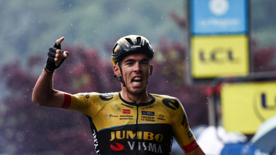 Dauphin&eacute;: Christophe Laporte premier maillot jaune sur un fil