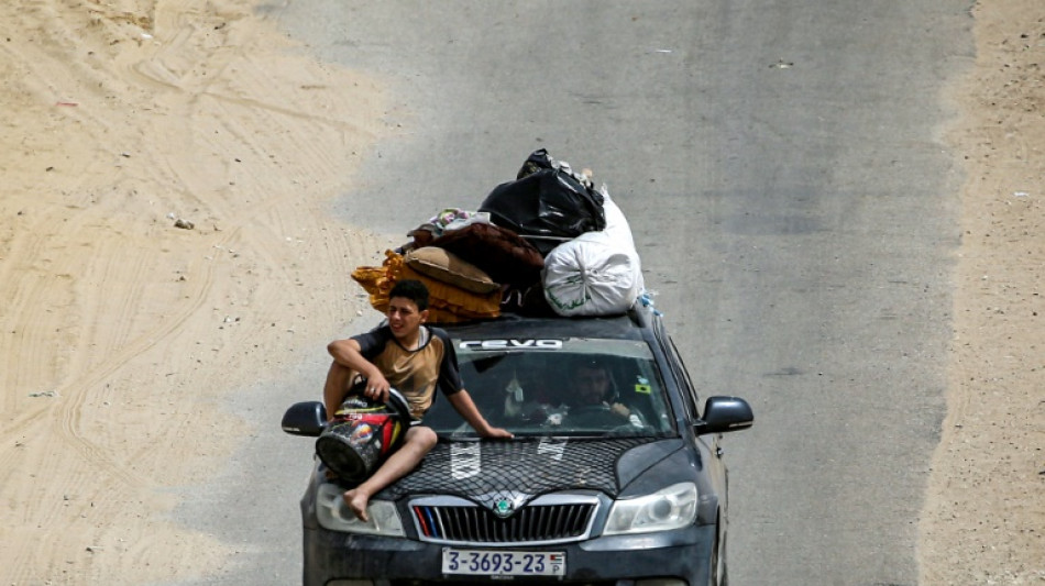 Les habitants de Rafah fuient "l'enfer"