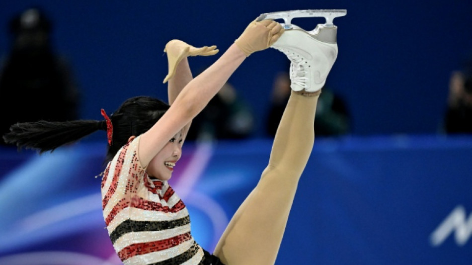 Japanese teen Nakai leads Sakamoto after Olympic women's short programme