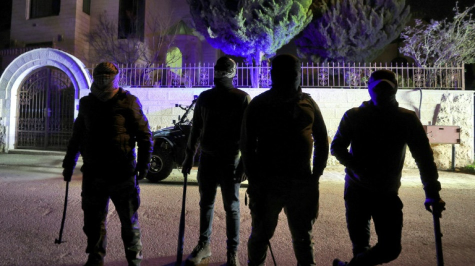 En Cisjordanie, des patrouilles de nuit pour se d&eacute;fendre contre les colons isra&eacute;liens