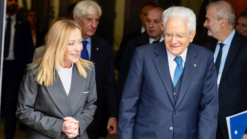 Meloni al Quirinale, incontro con Mattarella