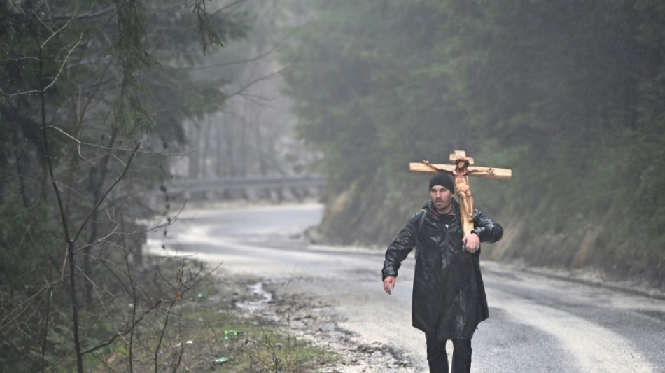 Pilgrim walks across Bosnia to help heal the lasting wounds of war