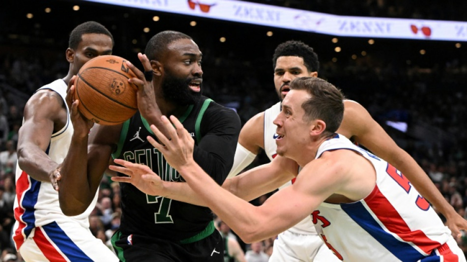 NBA: fin de série pour Detroit à Boston, le Thunder enchaîne