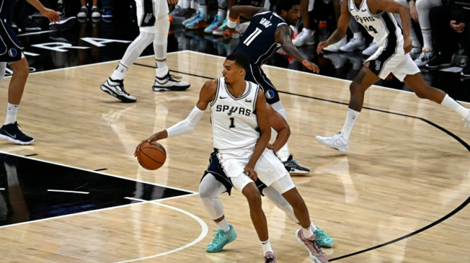 Wembanyama scores 15 in NBA debut but Spurs fall