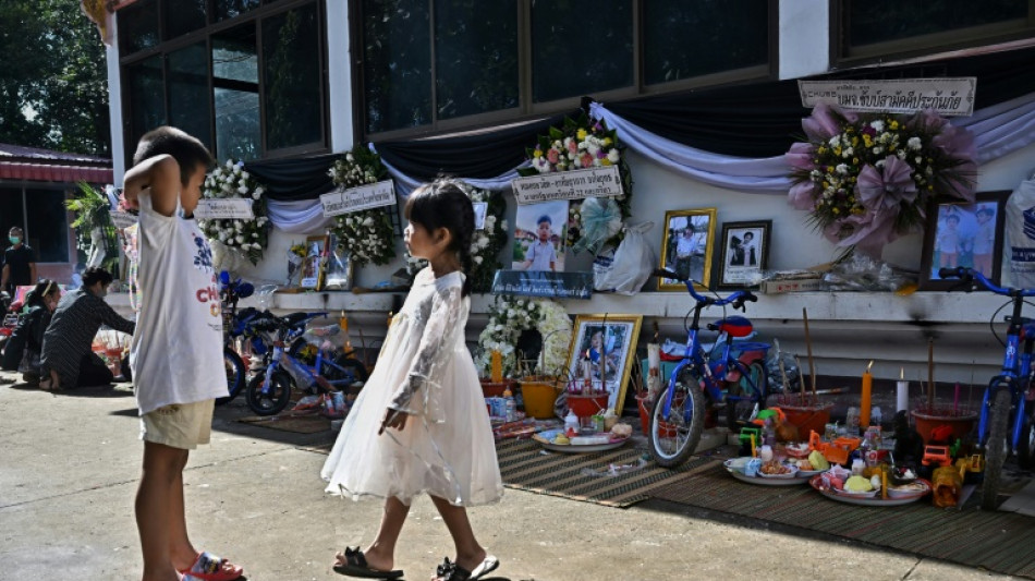 Tailandia despide a las v&iacute;ctimas de la matanza en guarder&iacute;a