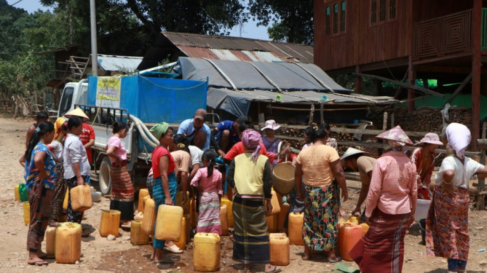 Canicule en Birmanie: l'acc&egrave;s &agrave; l'eau, nouveau p&eacute;ril pour les personnes d&eacute;plac&eacute;es