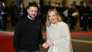 Meloni bekr&auml;ftigt bei Selenskyj-Besuch in Rom Unterst&uuml;tzung Italiens f&uuml;r die Ukraine