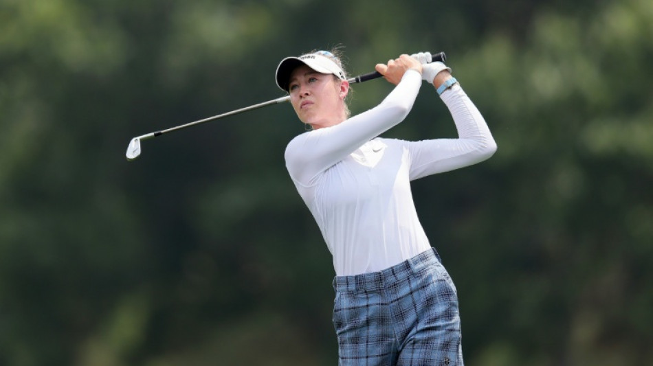 Korda's lead shrinks to five at LPGA Chevron
