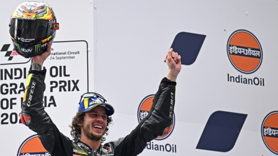 Bezzecchi wins Indian MotoGP, Bagnaia crashes out