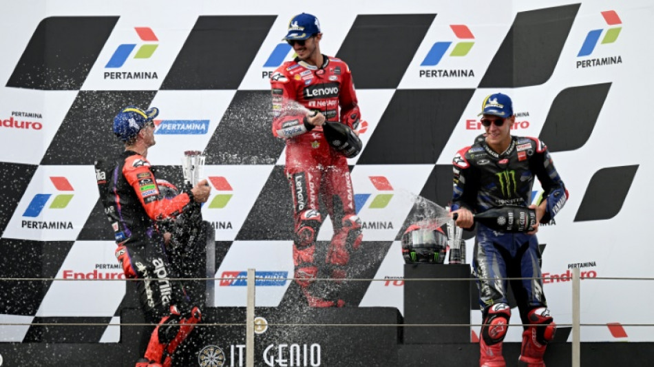 Mart&iacute;n se va al suelo en Indonesia y Bagnaia recupera el pulso al Mundial de MotoGP
