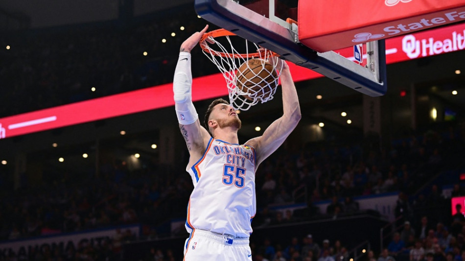 Hartenstein und OKC stark - Schr&ouml;der noch nicht f&uuml;r Detroit