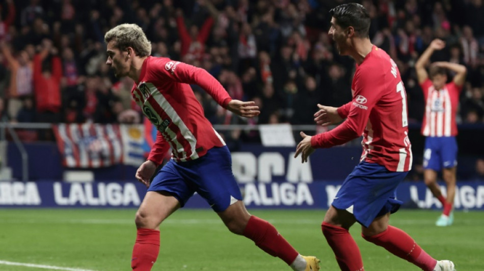 Griezmann nods Atletico above Barca with Mallorca win