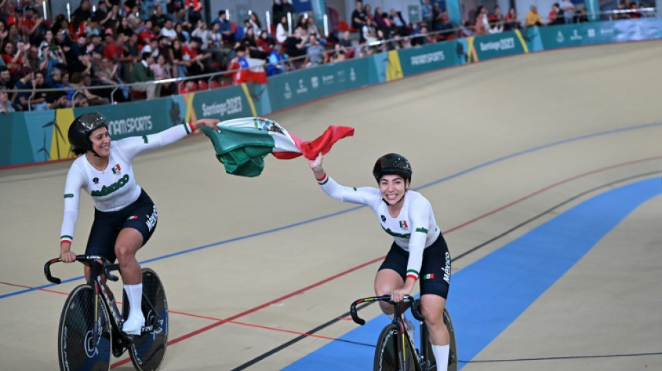 M&eacute;xico domina en el primer d&iacute;a del ciclismo en pista de Santiago-2023