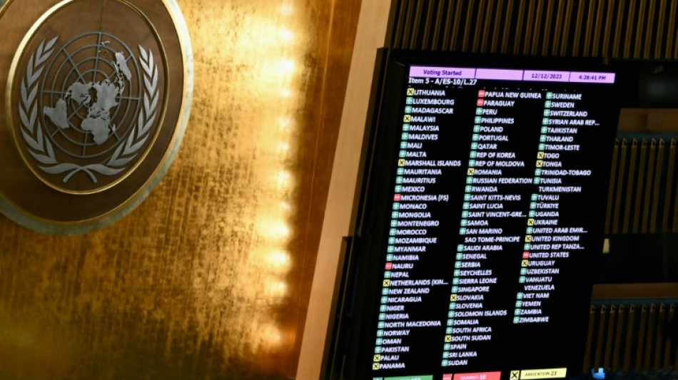 UN-Vollversammlung stimmt mit gro&szlig;er Mehrheit f&uuml;r Feuerpause im Gazastreifen
