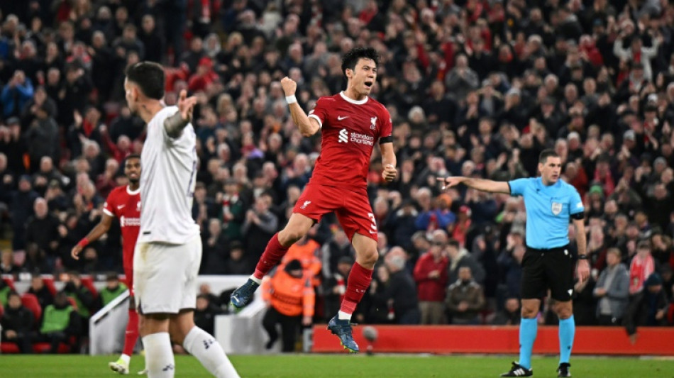 Liverpool thump Toulouse as Brighton get first win in Europe