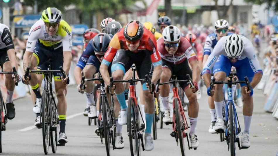 El ciclista alem&aacute;n Phil Bauhaus gana la primera etapa del Tour Down Under