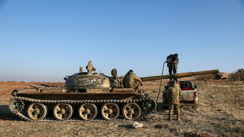 K&auml;mpfe in Syrien n&auml;hern sich wichtiger Stadt Hama - mehr als 50.000 Vertriebene