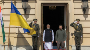 Modi se dit "r&eacute;solument favorable &agrave; la paix" lors d'une visite historique &agrave; Kiev