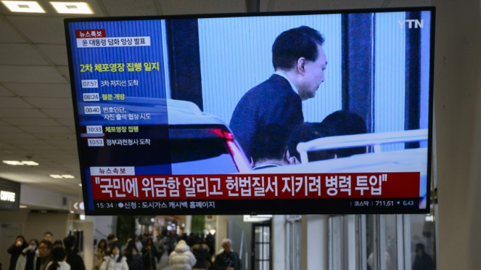S&uuml;dkoreas entmachteter Pr&auml;sident Yoon verweigert nach Verhaftung die Aussage