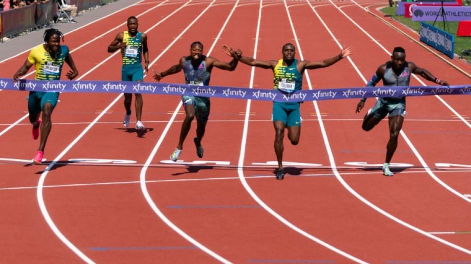 Athl&eacute;tisme: Lyles et Richardson, rois du 100 m domin&eacute;s &agrave; Eugene