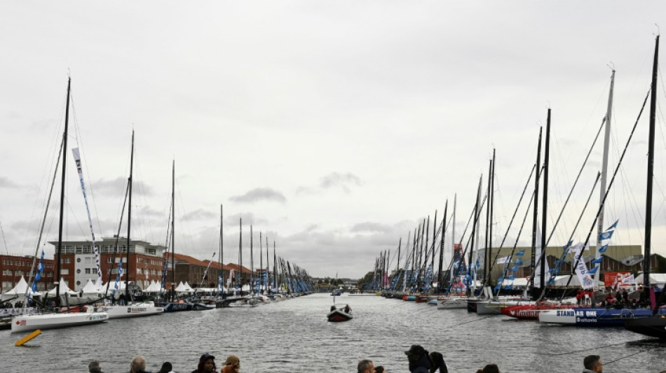 Transat Jacques-Vabre: d&eacute;part chamboul&eacute;, Imoca coinc&eacute;s &agrave; quai