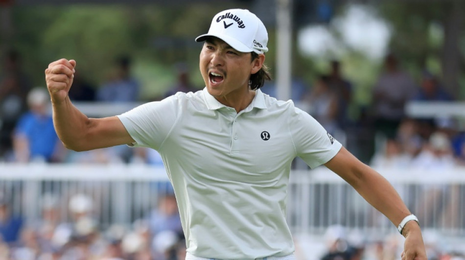Lee holds off Scheffler to clinch maiden PGA win at Houston Open