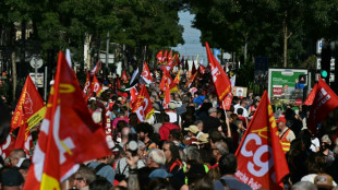 Salaires et retraites: premiers d&eacute;fil&eacute;s de la CGT avant le discours du Premier ministre