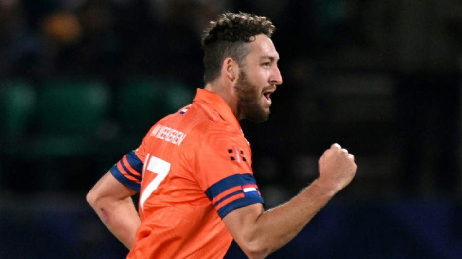 From Uber Eats to World Cup feast for 'fast bowling delivery guy' Van Meekeren