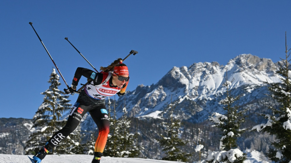 Biathlon: Fichtner und Fratzscher verpassen &Uuml;berraschung knapp