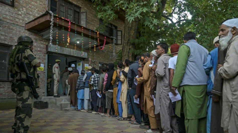 Le Cachemire indien sous tutelle massivement aux urnes pour des &eacute;lections locales