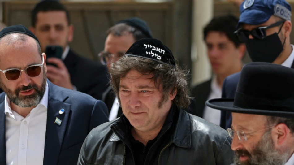 Milei afirma que guerra de Israel e EUA contra Ir&atilde; &eacute; 'o correto'