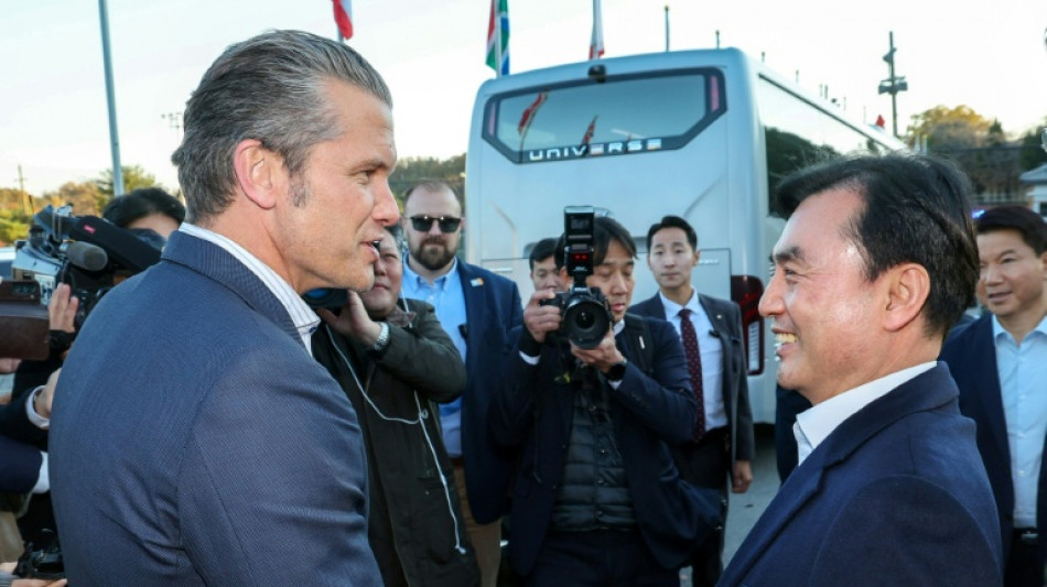 US-Verteidigungsminister Hegseth besucht Grenze zwischen Nord- und Südkorea