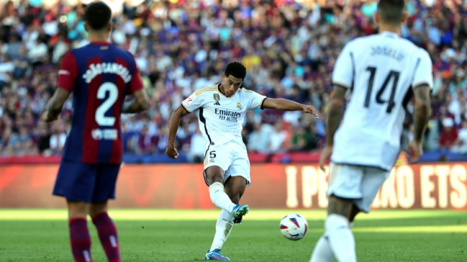 Bellingham brace earns Real Madrid Clasico win at Barcelona
