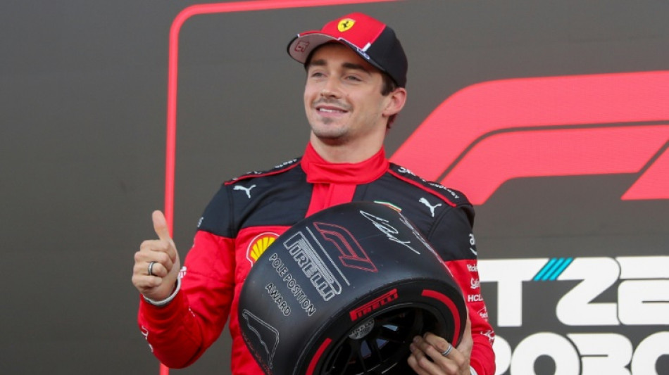 Ferrari's Leclerc on pole for Mexico Grand Prix