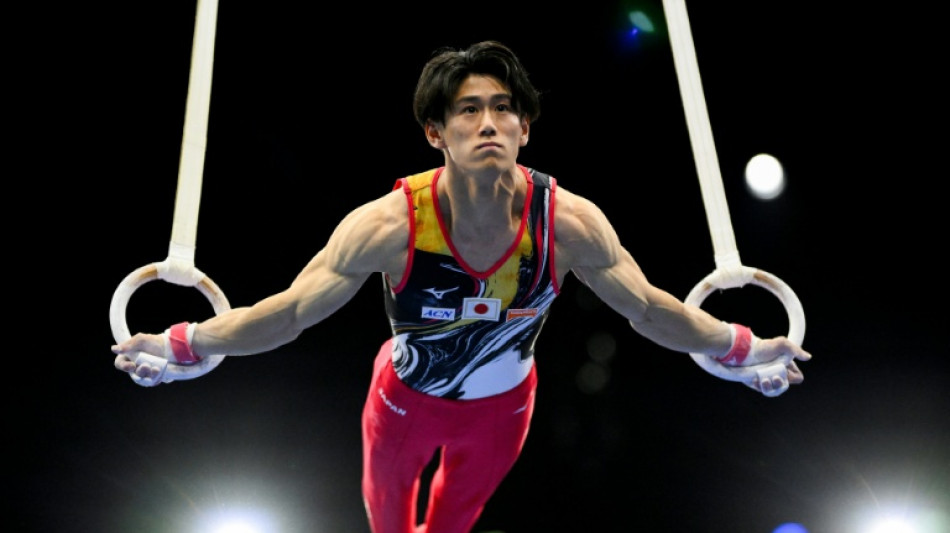 Hashimoto sweeps to gymnastics world all-around title