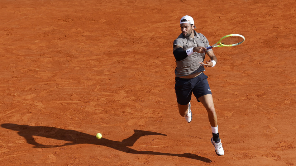 Masters Madrid: Berrettini si ritira dopo un set
