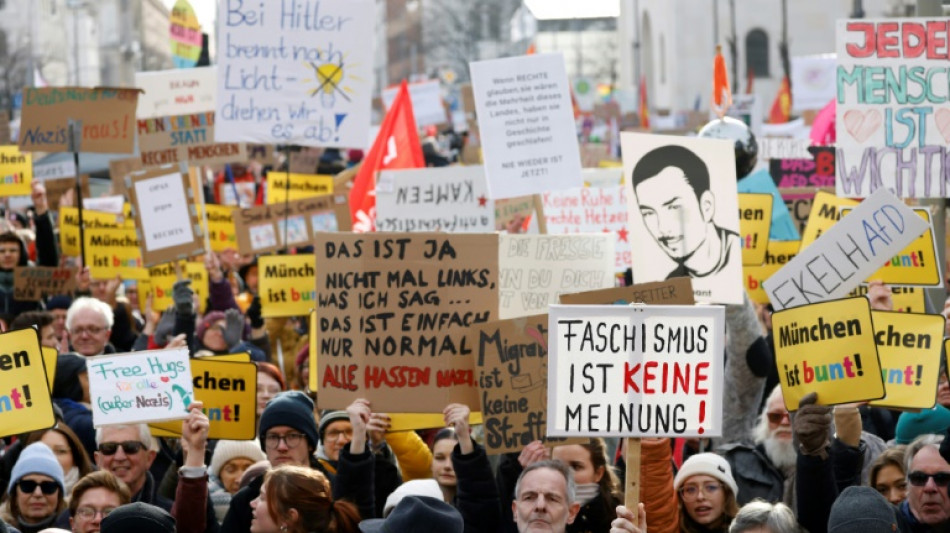 Demonstration gegen Rechtsextremismus in M&uuml;nchen wegen &Uuml;berf&uuml;llung abgebrochen