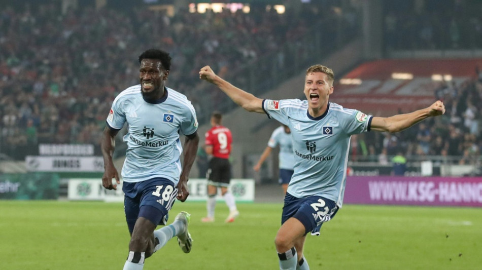 HSV in Unterzahl zur&uuml;ck an die Tabellenspitze