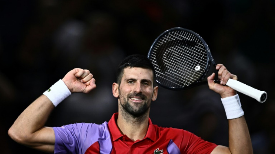 Tennis: retour tout en ma&icirc;trise pour Djokovic &agrave; Paris