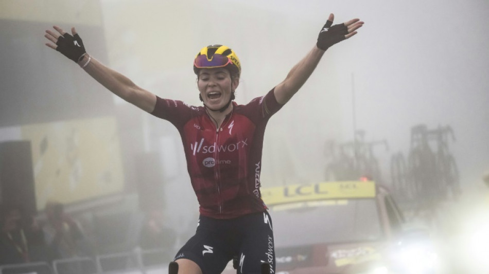 Tour de France Femmes: Vollering &agrave; son sommet sur le Tourmalet