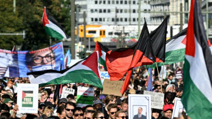 Gaza-Demonstrationen in Berlin begonnen - Polizei mit Großaufgebot im Einsatz