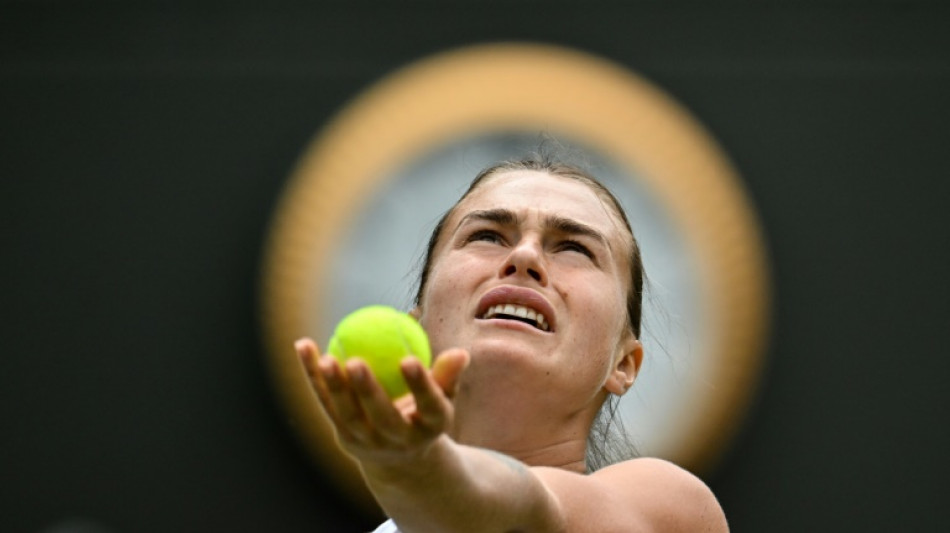 Wimbledon: la B&eacute;larusse Aryna Sabalenka se qualifie pour les demi-finales