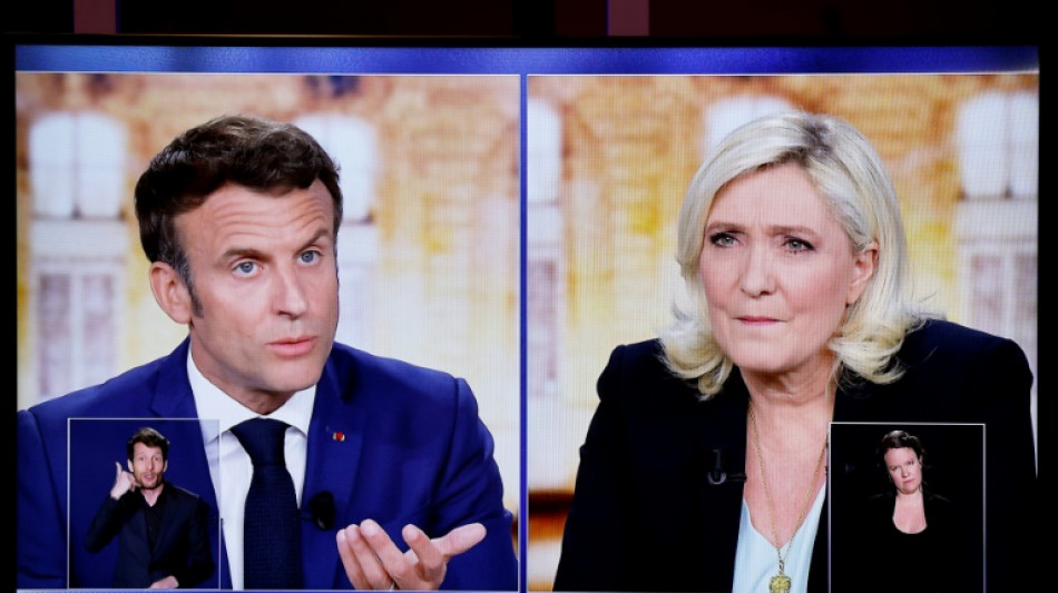 Macron wirft Le Pen "Abh&auml;ngigkeit" von Russland vor