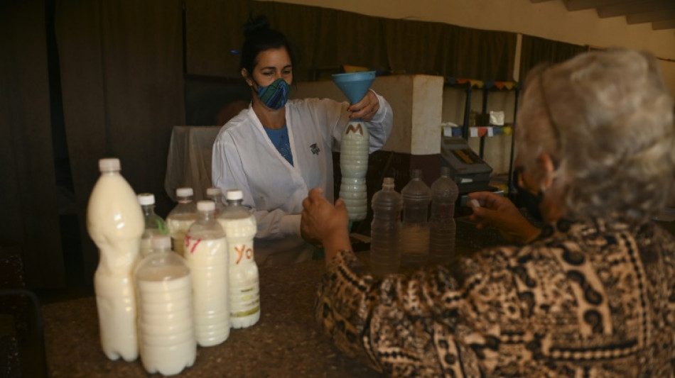 Cuba runs out of milk, breaking Castro's promise