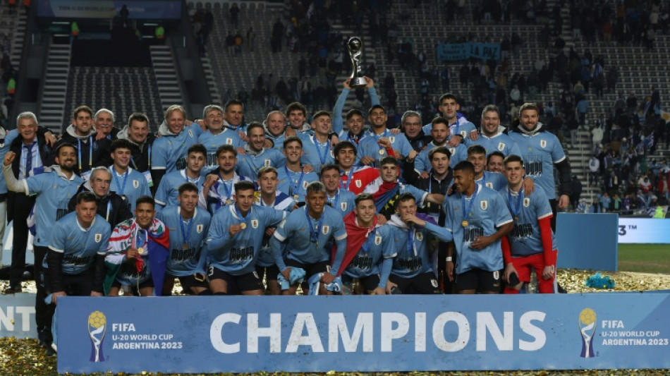 Uruguay celebra su primer t&iacute;tulo Mundial Sub-20 
