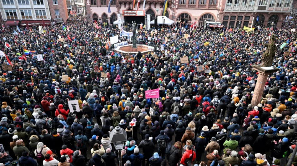 Allemagne: 250.000 manifestants contre l'extr&ecirc;me droite